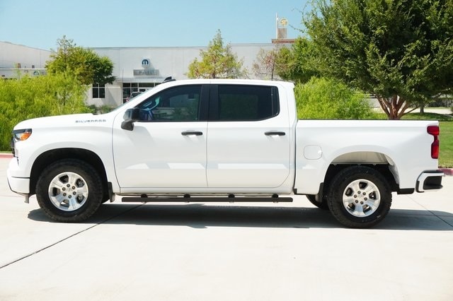 Used 2023 Chevrolet Silverado 1500 Custom with VIN 3GCPABEK7PG272813 for sale in Weatherford, TX