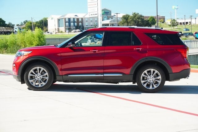 Used 2021 Ford Explorer Limited with VIN 1FMSK8FHXMGA87669 for sale in Weatherford, TX