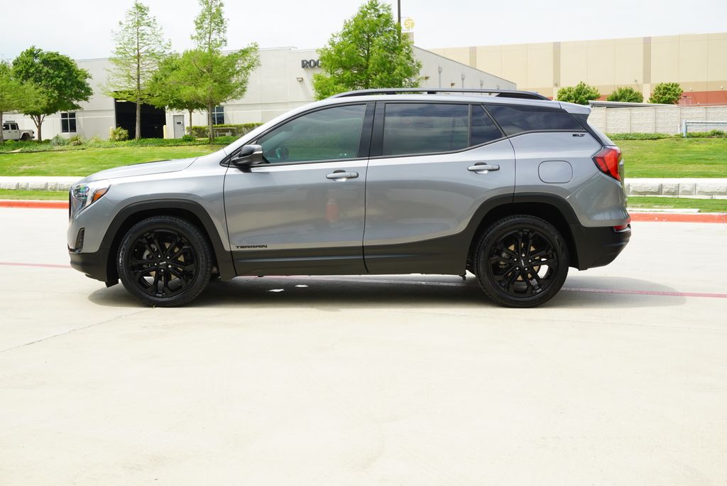 Used 2021 GMC Terrain SLT with VIN 3GKALPEV9ML333125 for sale in Weatherford, TX