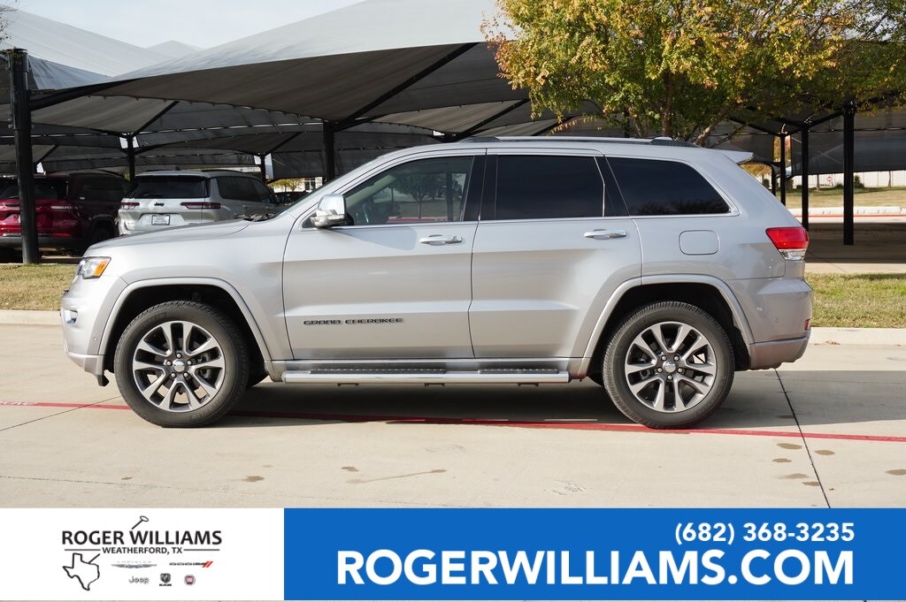 Used 2017 Jeep Grand Cherokee Overland SUV