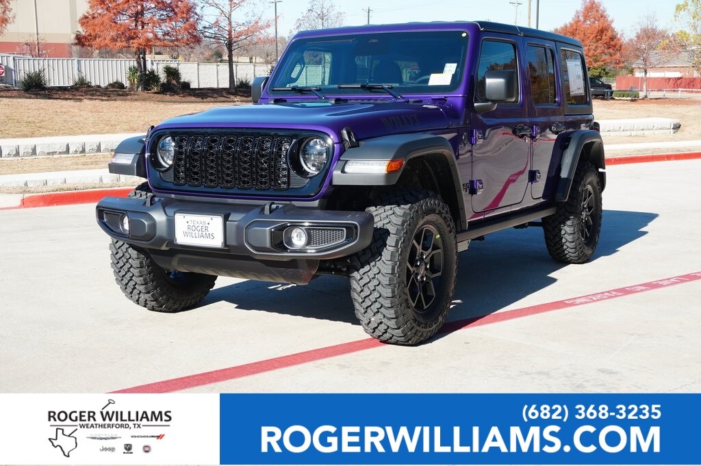 New 2026 Jeep Wrangler Willys Sport Utility