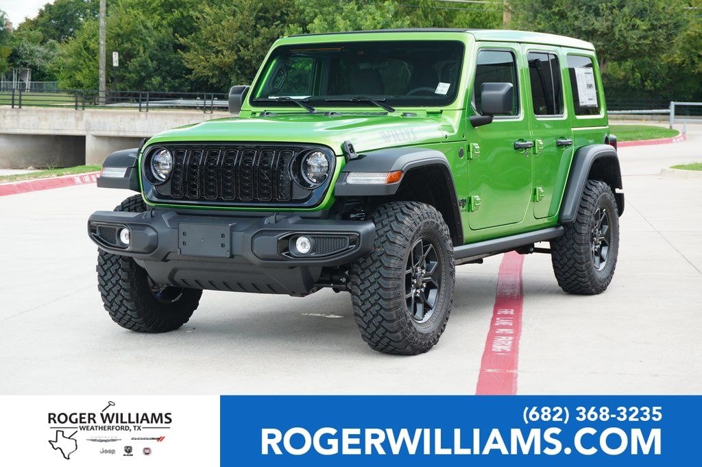 New 2025 Jeep Wrangler Willys Sport Utility