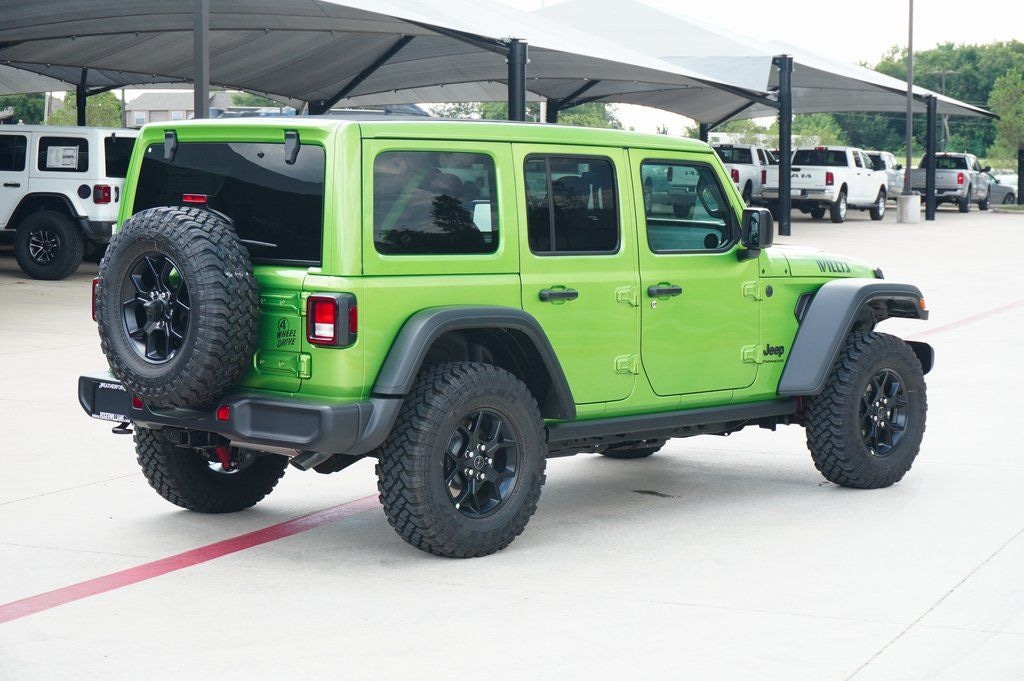 New 2025 Jeep Wrangler Willys Sport Utility