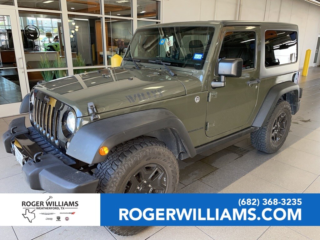 Used 2015 Jeep Wrangler Willys Wheeler SUV