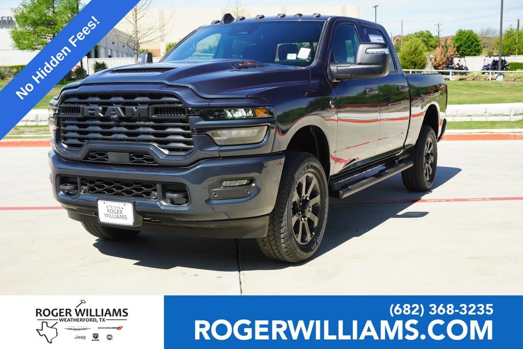 New 2026 Ram 2500 BLACK EXPRESS CREW CAB 4X4 6'4 BOX Pickup