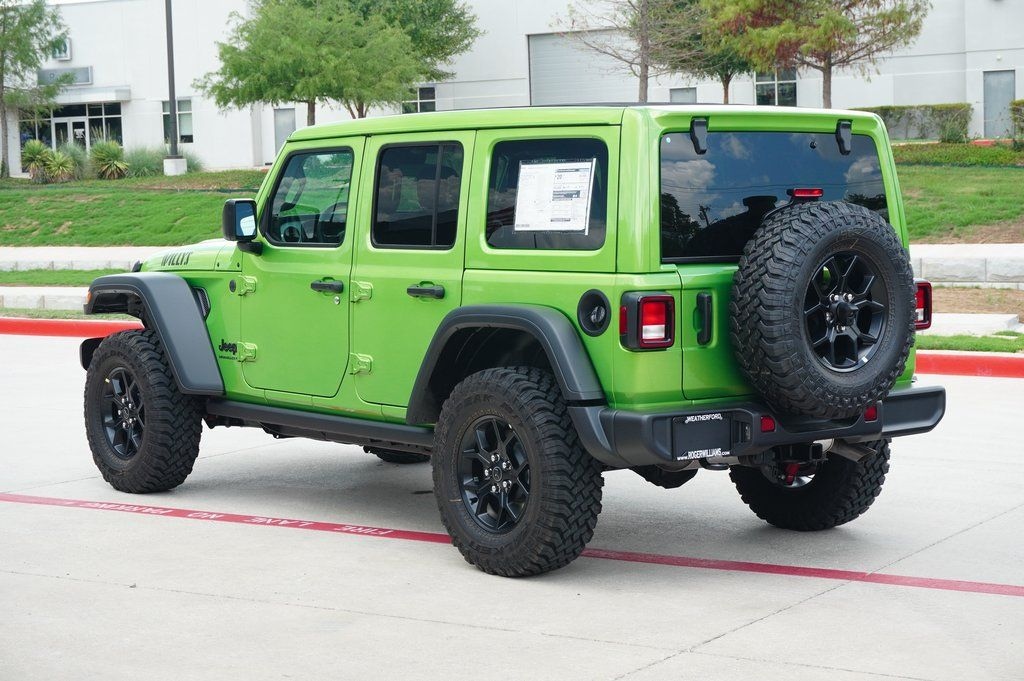 New 2025 Jeep Wrangler Willys Sport Utility