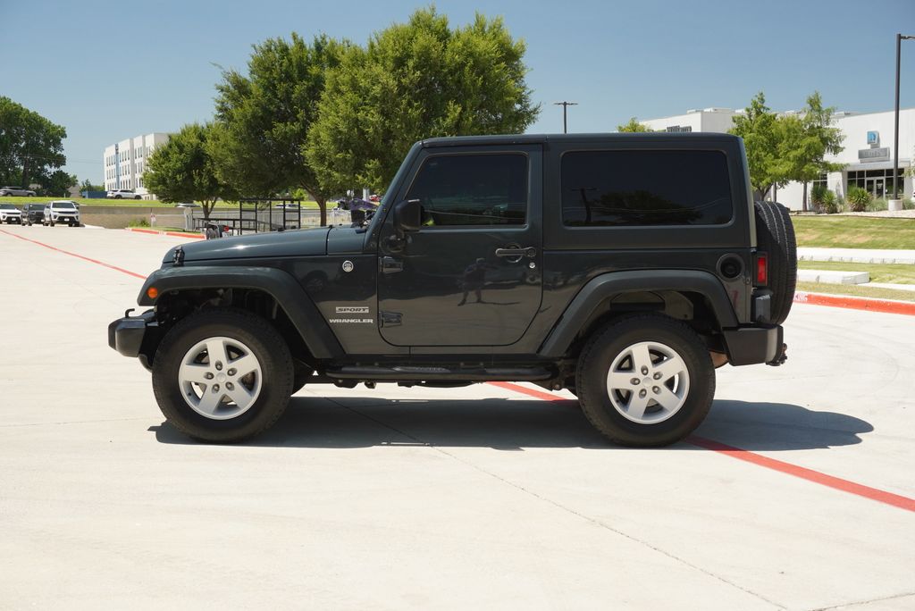 Used 2017 Jeep Wrangler Sport S with VIN 1C4AJWAG1HL726007 for sale in Weatherford, TX