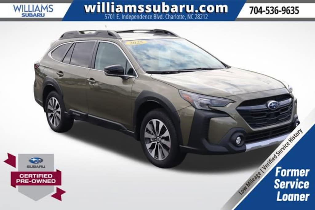 Certified 2025 Subaru Outback Limited Limited AWD
