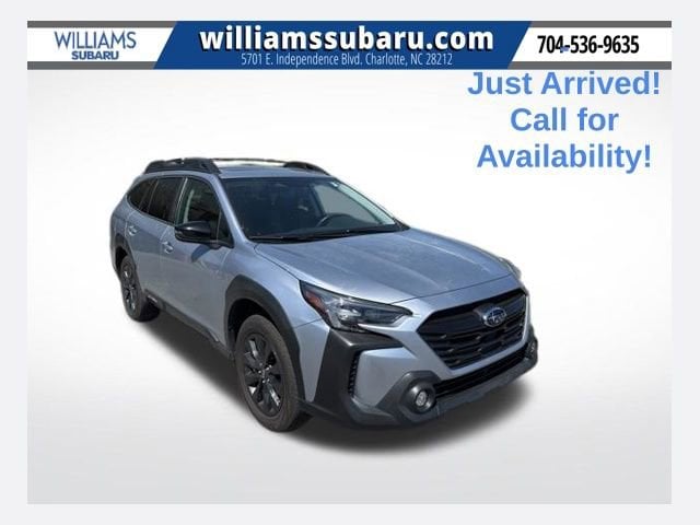 Ice Silver Metallic 2024 Subaru Outback Onyx Edition AWD SUV / Crossover All-Wheel Drive 8-Speed CVT