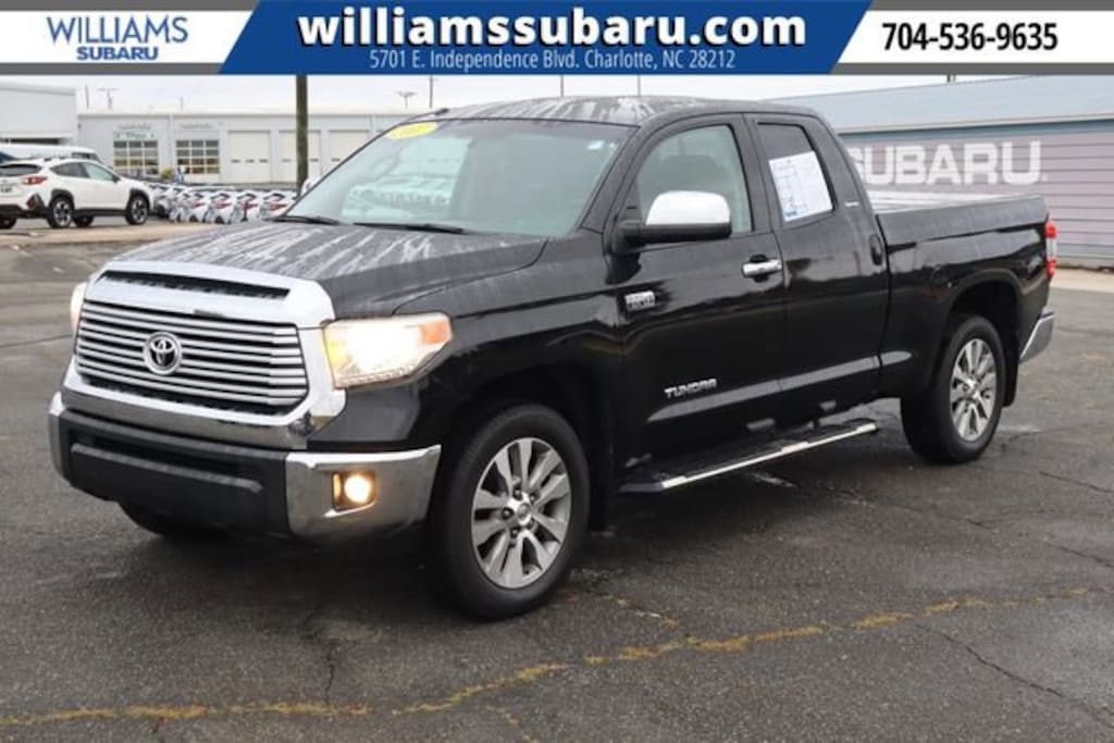 Used 2017 Toyota Tundra 2WD Limited Limited Double Cab 6.5 Bed 5.7L FFV