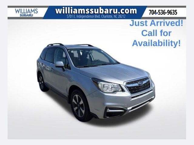Ice Silver Metallic 2017 Subaru Forester 2.5i Premium SUV / Crossover All-Wheel Drive Continuously Variable Transmission