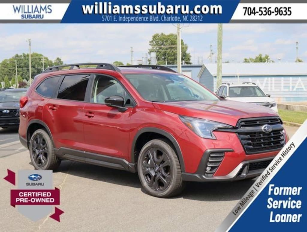 Certified 2024 Subaru Ascent Onyx Edition Onyx Edition 7-Passenger