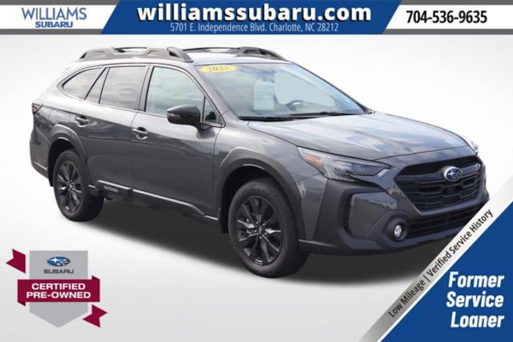 Certified 2025 Subaru Outback Onyx Edition Onyx Edition AWD