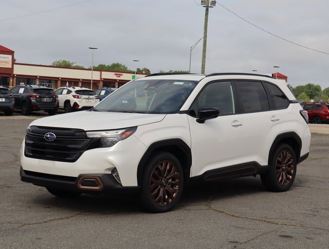 Certified 2025 Subaru Forester Sport with VIN JF2SLDHC7SH555975 for sale in Charlotte, NC