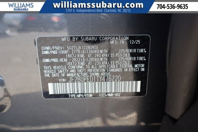 2026 Subaru Outback Touring - Photo 26