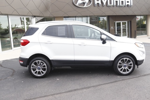 Used 2018 Ford Ecosport Titanium with VIN MAJ6P1WL1JC187428 for sale in Lansing, MI