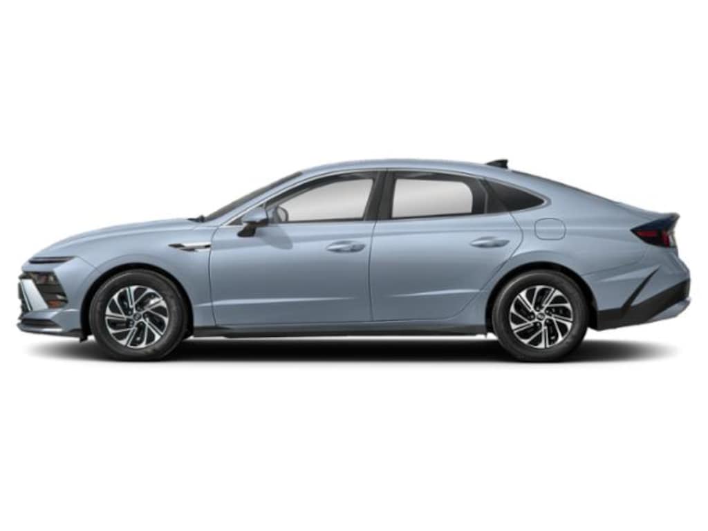 New 2026 Hyundai Sonata Hybrid Blue Car