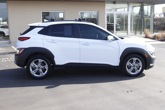 Certified 2023 Hyundai Kona SEL with VIN KM8K6CAB9PU981162 for sale in Lansing, MI