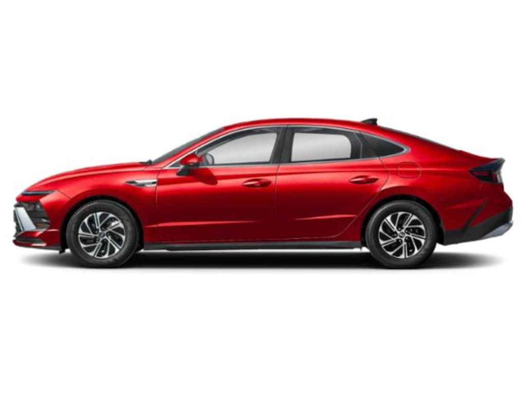 New 2026 Hyundai Sonata Hybrid Blue Car