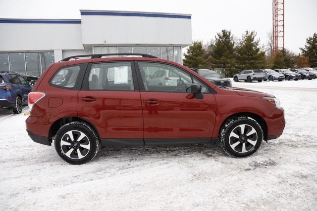 Used 2018 Subaru Forester Base with VIN JF2SJABC2JH589110 for sale in Meridian charter Township, MI