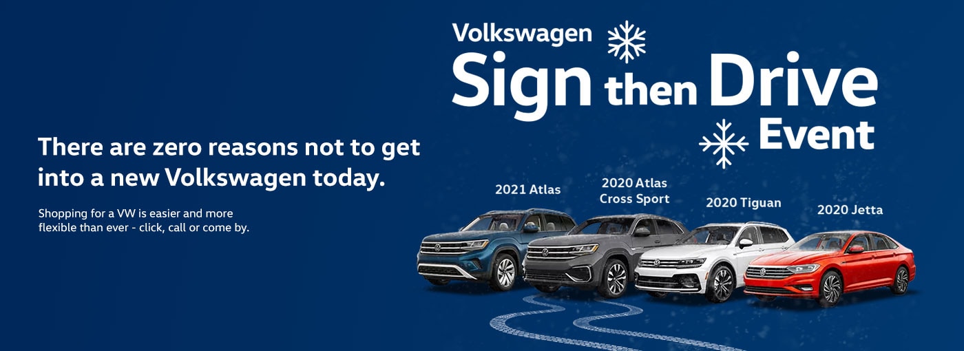 Sign Then Drive Event Williams Volkswagen Inc.