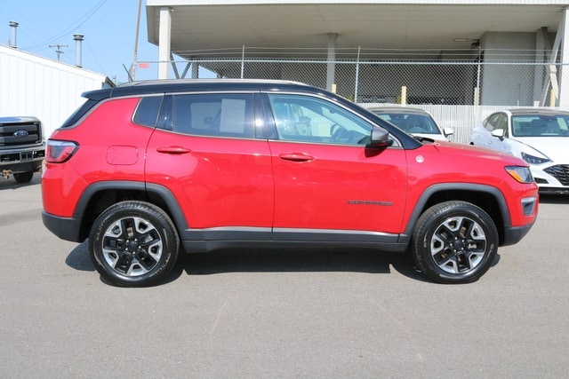 Used 2018 Jeep Compass Trailhawk with VIN 3C4NJDDB6JT348315 for sale in Okemos, MI