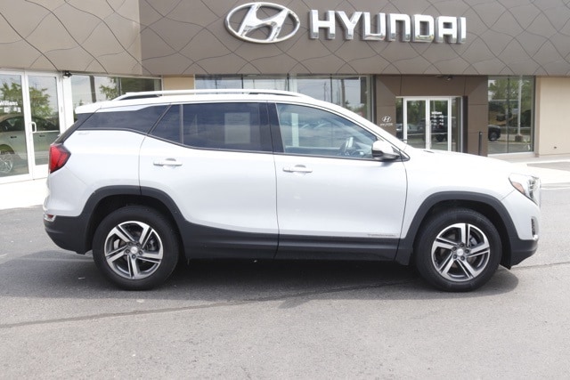 Used 2020 GMC Terrain SLT with VIN 3GKALVEV2LL243205 for sale in Okemos, MI