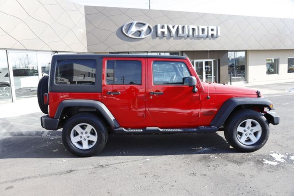 Used 2017 Jeep Wrangler JK Unlimited Sport 4x4 SUV