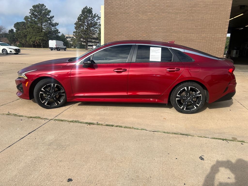 Used 2022 Kia K5 GT-Line with VIN 5XXG64J2XNG089117 for sale in Pratt, KS