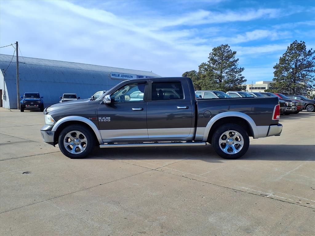 Used 2014 RAM Ram 1500 Pickup Laramie with VIN 1C6RR7NM1ES313773 for sale in Pratt, KS