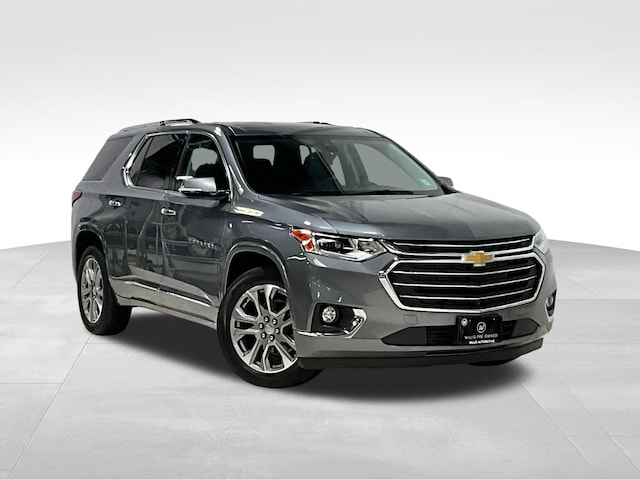 Featured used 2021 Chevrolet Traverse Premier SUV for sale in Des Moines, IA