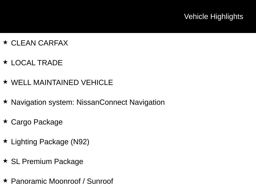 Used 2023 Nissan Pathfinder SL SUV