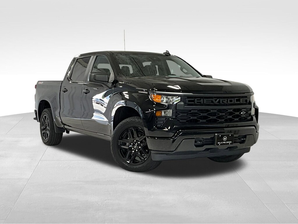 Used 2022 Chevrolet Silverado 1500 Custom 4WD Crew Cab 147 Custom