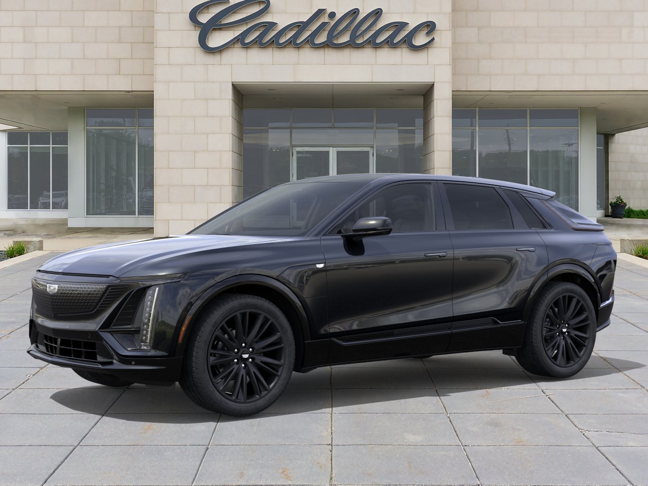 Stellar Black Metallic 2026 Cadillac LYRIQ Sport AWD SUV / Crossover All-Wheel Drive 1-Speed Automatic