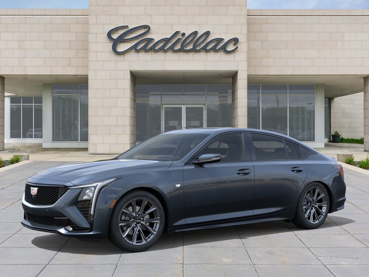 Deep Space Metallic 2026 Cadillac CT5 Sedan All-Wheel Drive Automatic