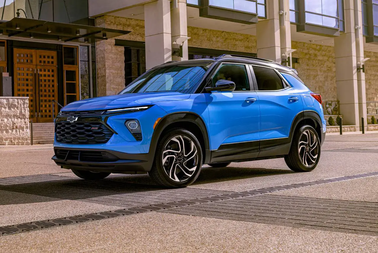 Driving the 2026 Chevrolet Trailblazer in Granger, IA