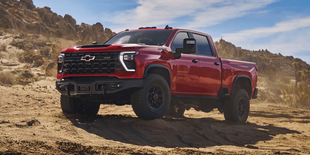 Exterior of the 2026 Chevrolet Silverado 2500 in Granger, IA