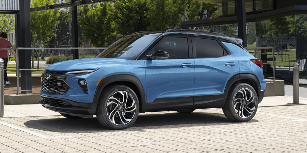 Dynamic style of the 2026 Chevrolet Trailblazer