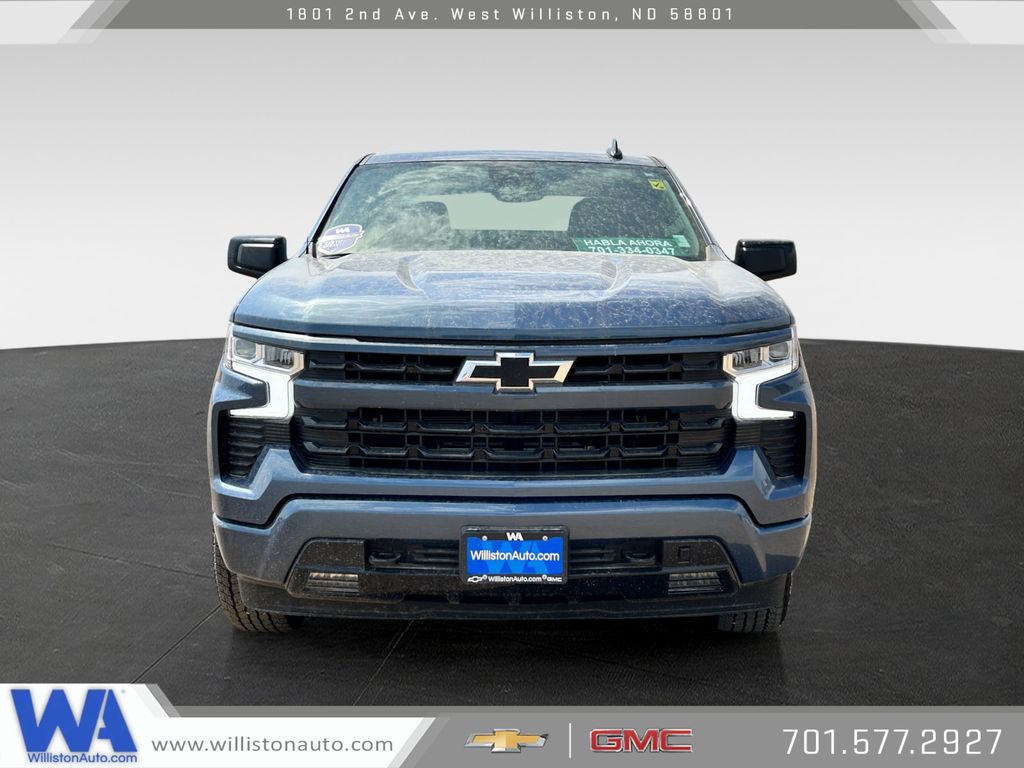 Used 2024 Chevrolet Silverado 1500 RST with VIN 1GCPDEEK7RZ183819 for sale in Williston, ND