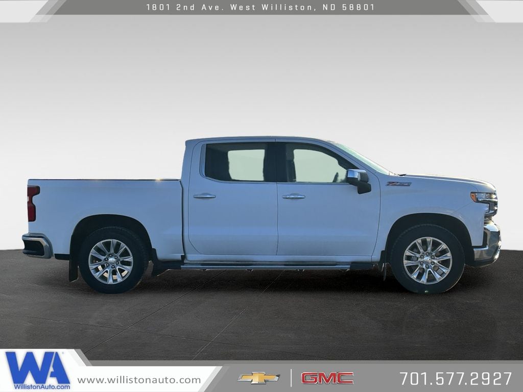 Used 2022 Chevrolet Silverado 1500 Limited LTZ with VIN 1GCUYGED7NZ127734 for sale in Williston, ND