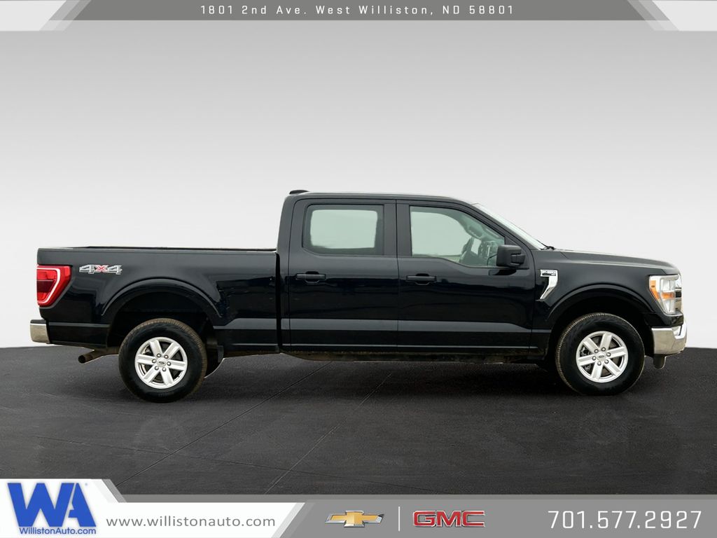 Used 2022 Ford F-150 XLT with VIN 1FTFW1E86NKD87422 for sale in Williston, ND