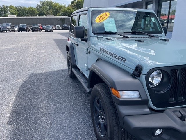 Used 2023 Jeep Wrangler 2-Door Sport with VIN 1C4GJXAG0PW641978 for sale in Winnsboro, SC