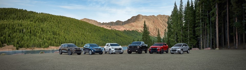 Chevy models available at Wilson Chevrolet in Winnsboro, SC