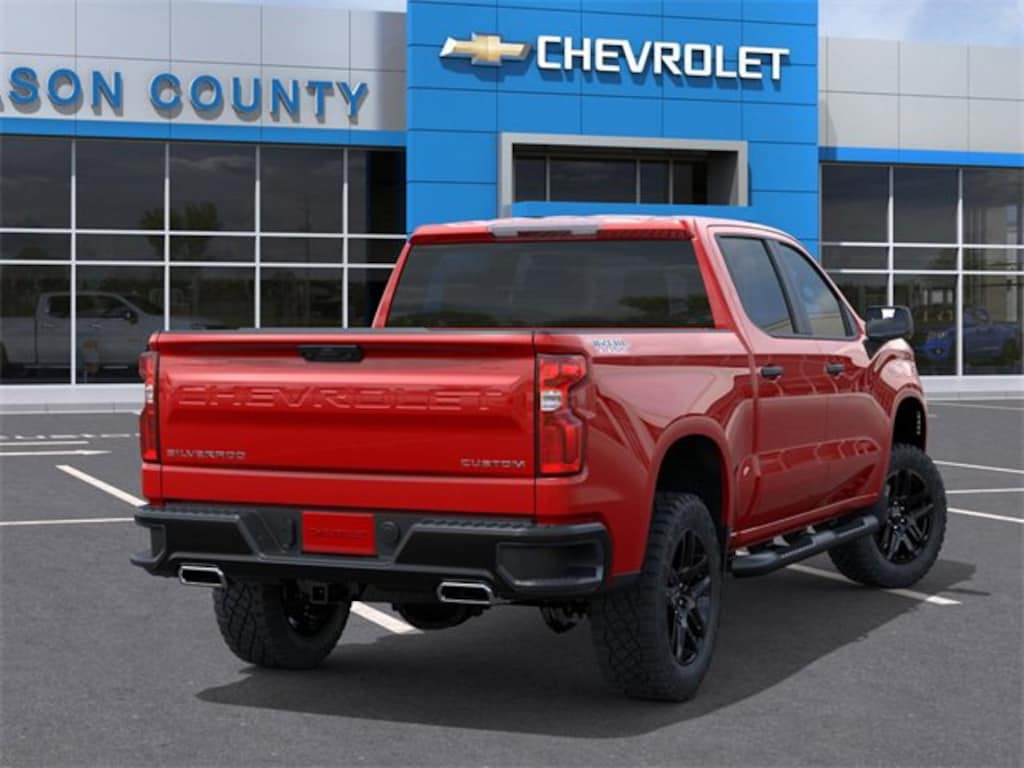 New 2026 Chevrolet Silverado 1500 Custom Trail Boss Truck