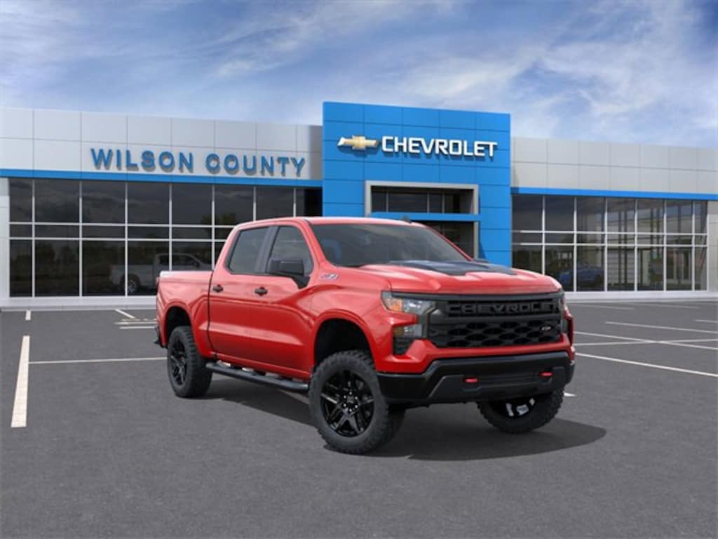 New 2026 Chevrolet Silverado 1500 Custom Trail Boss Truck