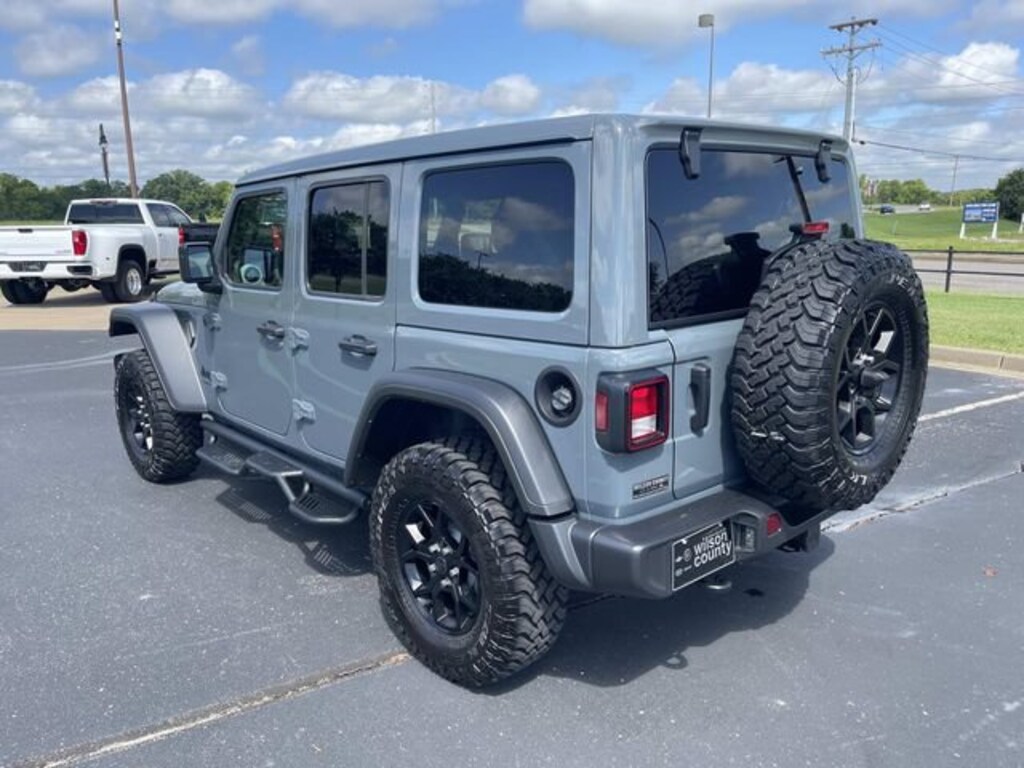 Used 2026 Jeep Wrangler 4-Door Willys 4x4 SUV