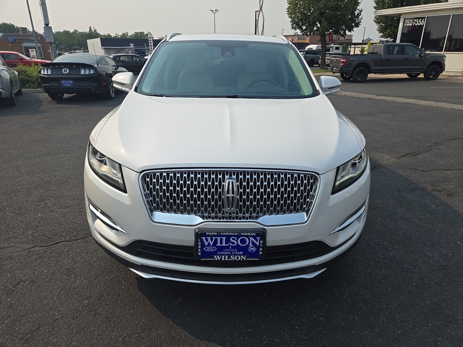 Used 2019 Lincoln MKC Select with VIN 5LMCJ2D93KUL16222 for sale in Logan, UT