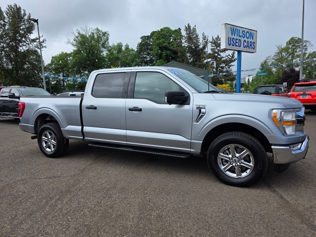 Used 2022 Ford F-150 XLT with VIN 1FTFW1E57NKD15683 for sale in Corvallis, OR