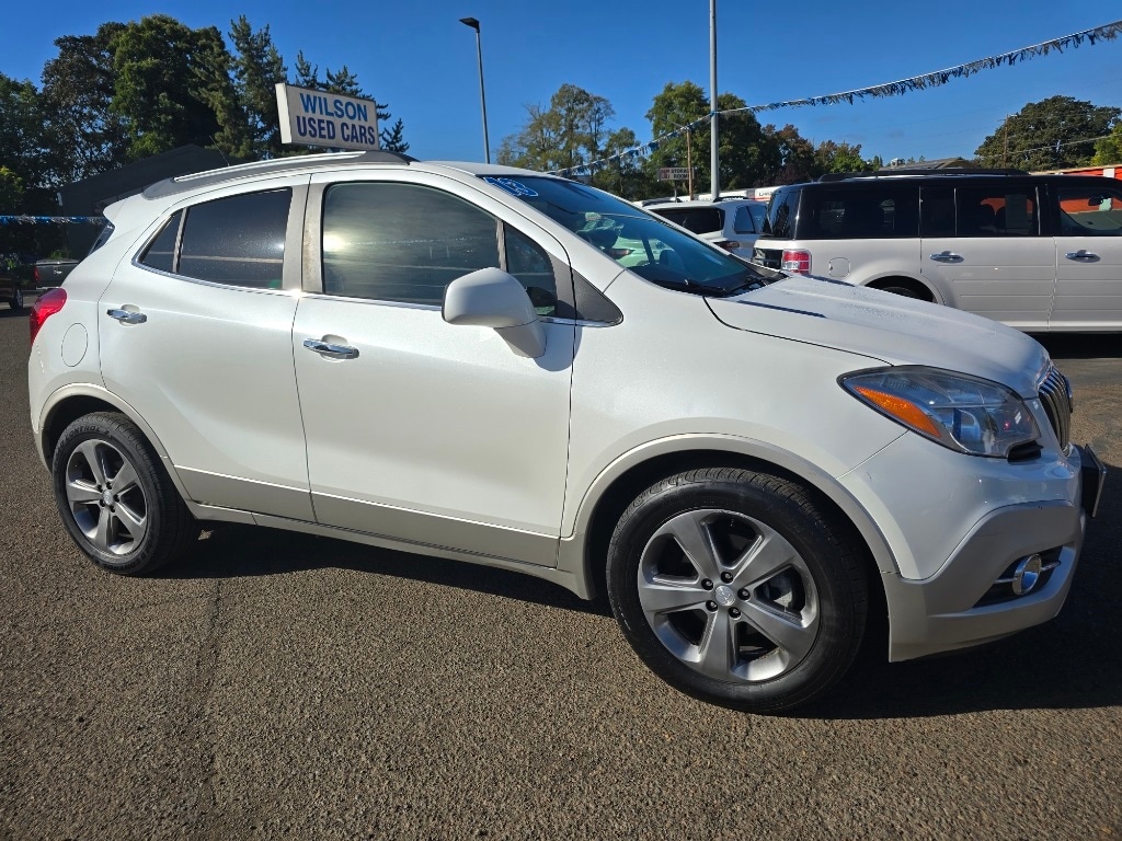 Used 2013 Buick Encore Leather with VIN KL4CJCSB8DB107618 for sale in Corvallis, OR