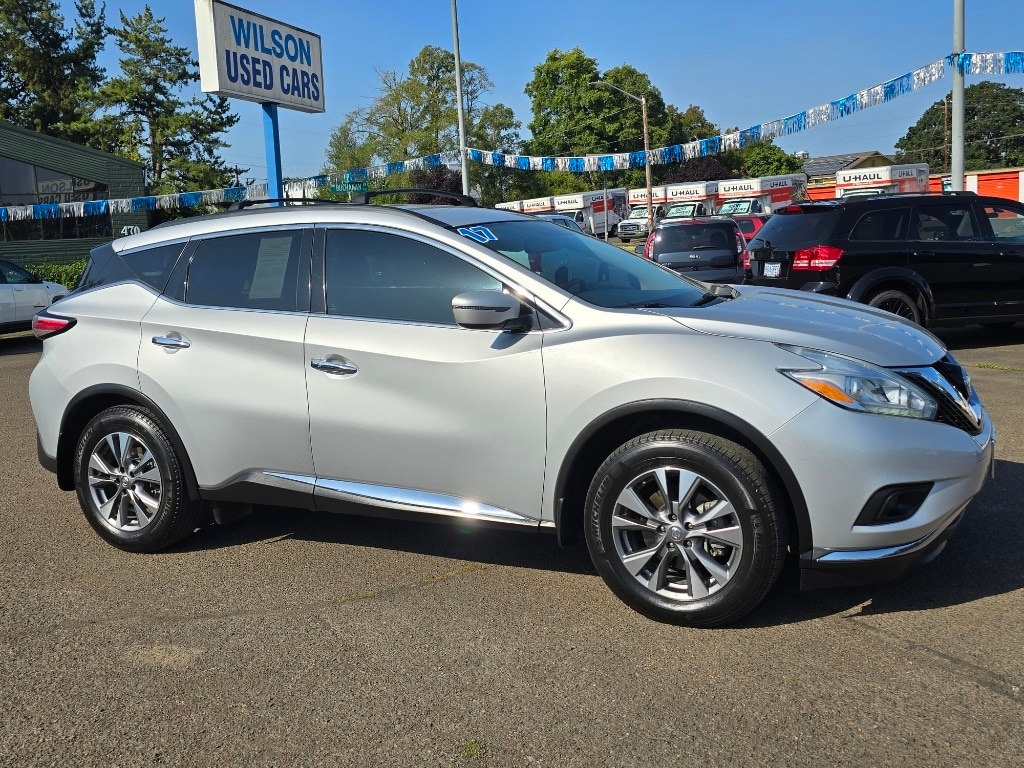 Used 2017 Nissan Murano SV with VIN 5N1AZ2MH6HN159301 for sale in Corvallis, OR